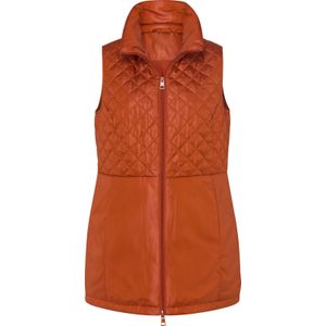 Gilet - Roestrood - 100% Polyester - Zonder Capuchon