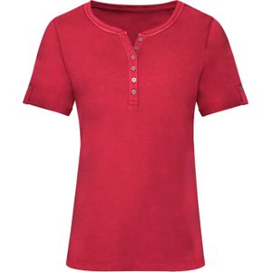 Dames Shirt met korte mouwen in rood