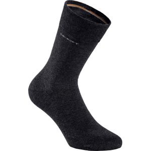 Enkelsokken - Zwart - 80% Katoen, 17% Polyamide, 3% Elastaan - 4 Paar