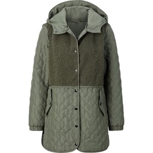 Dames Watté-jack in kaki