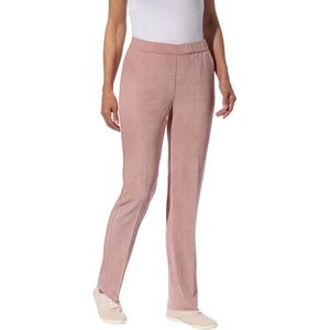 Dames Ribcordbroek in rozenhout