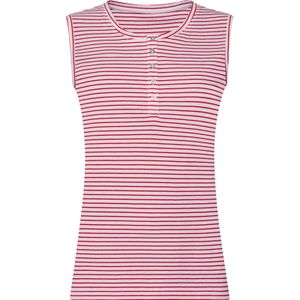 Rood Gestreept - Blousetop - 100% Katoen - Mouwloos