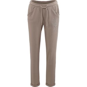 Dames Sweatbroek in sesam