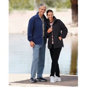 Zwart Sweatvest - 100% Polyester - Ritssluiting - Steekzakken