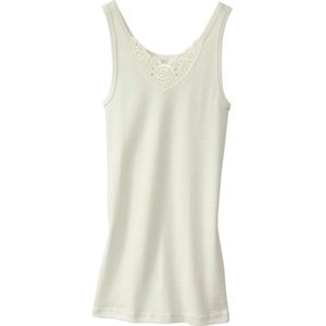 Wäschepur - Hemd - Apricot - Lang Model - Fijnrib - 3 Kantmotieven