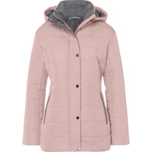 Classic Basics - Gewatteerde Jas - Rozenkwarts - Met Capuchon