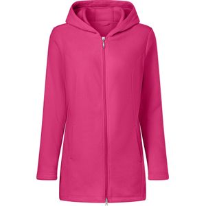 Dames Fleecejack in fuchsia