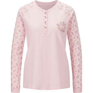 Wäschepur - Dames Pyjama - Lichtroze/Mauve - Bedrukt