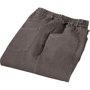 Heren comfortbroek in taupe