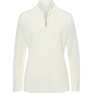 Pullover - Champagne - 100% Polyacryl - Lange Mouwen - Ritssluiting