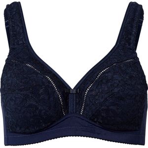 Comfort-bh zonder beugel in marine