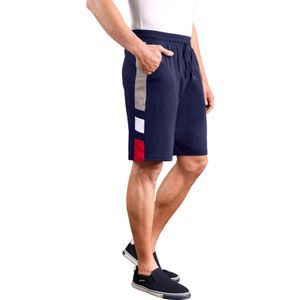 Bermuda - Marine - 100% Katoen - Steekzakken - Bindstrik Sluiting