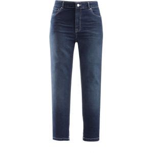 Dames 7/8-jeans in blue-stonewashed
