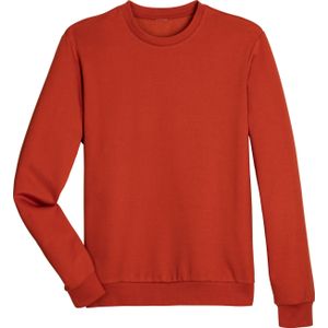 Classic - Sweatshirt - Roestrood - Lange Mouwen - Ronde Hals