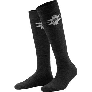 Dames Kniekousen in zwart/wit