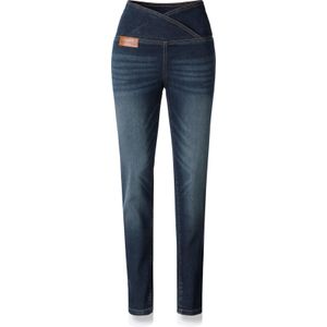 Jeans - Blue-stonewashed - 81% Katoen, 17% Polyester, 2% Elastaan