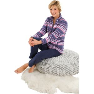 Dames Huispak in marine gedessineerd