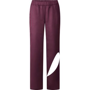 Dames comfortbroek in bordeaux