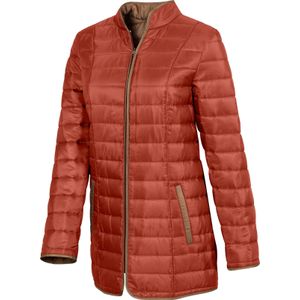 Winterjassen - Terracotta - 100% Polyester - Ruimvallend