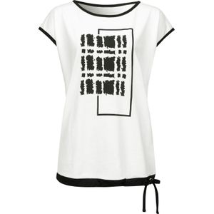Classic Basics - T-shirt - Ecru/Zwart - Korte Mouwen - 100% Katoen