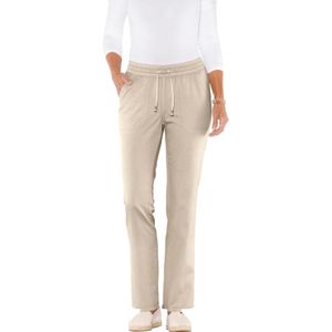 Jeans - Zand - 100% Katoen - Steekzakken, Comfortabele Taillehoogte