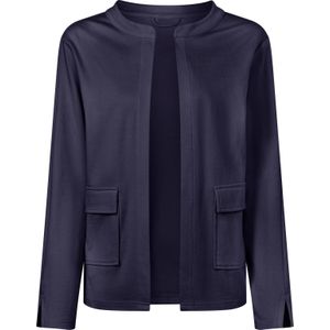 Dames Jersey blazer in marine