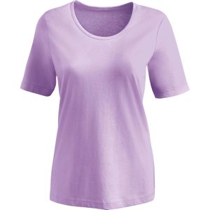 Classic Basics - T-shirt - Lila - Korte Mouwen - 100% Katoen
