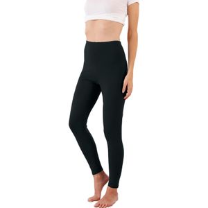 Leggings - Zwart - 95% Katoen, 5% Elastaan - Elastische Band - Paisley