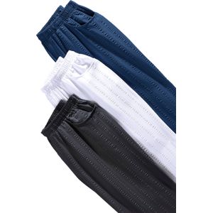 Bermuda's - Wit - 100% Polyester - Steekzakken, Comfortabele Taillehoogte
