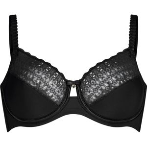 Zwart - BH - Met Beugel - 90% Polyamide, 10% Elastaan
