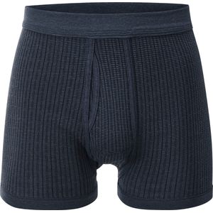 Korte Broek - Blauw - Fijnrib - Elastische Pijpzomen