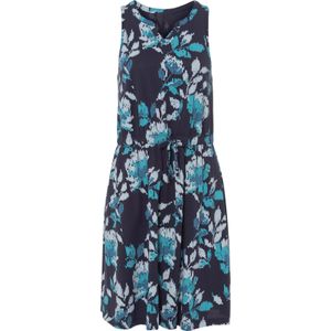 Dames - A-lijn Jurk - Marine - Geprint