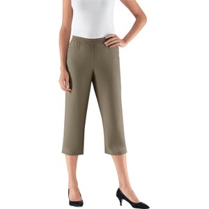 Dames Capribroek in olijf