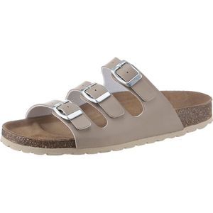 Gezondheidsslippers - Beige - Synthetisch - Leer Binnenzool - EVA Loopzool