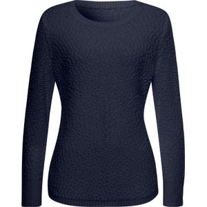 Pullover - Marine - 68% Polyacryl, 32% Polyester - Lange Mouwen