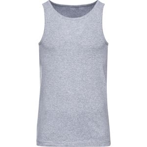 Heren Onderhemd in grijs gemêleerd