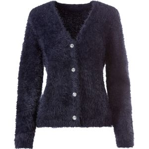 Cardigan - Marine - 78% Polyamide, 22% Viscose