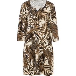 OTTO - Zomerjurk - Zandkleur/Bruin-gedessineerd - Katoen