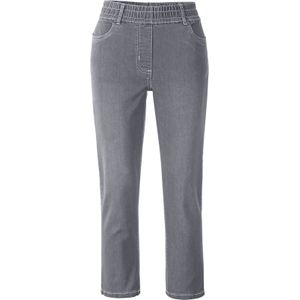 Dames 7/8-jeans in grey-denim
