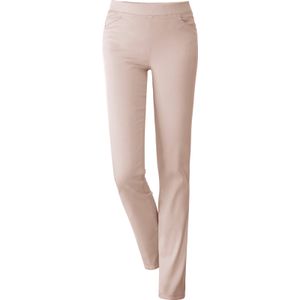 Stretchbroeken - Zand - 96% Katoen 4% Elastaan - Steekzakken Zonder Sluiting