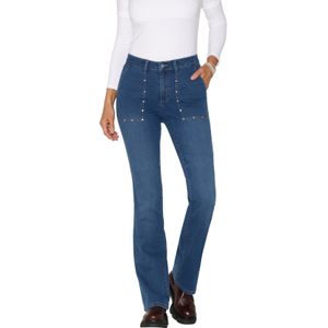 Jeans - Blue-stonewashed - Bootcut - Dames