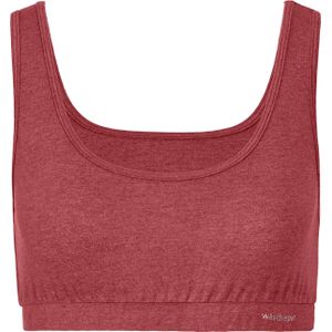 Dames Bustier in marine/donkerrood