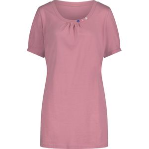 Dames Lang shirt in oudroze