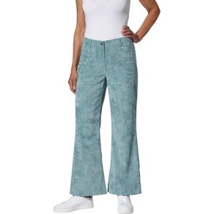 Dames Ribcordbroek in jade