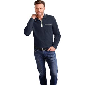 Heren Poloshirt in marine