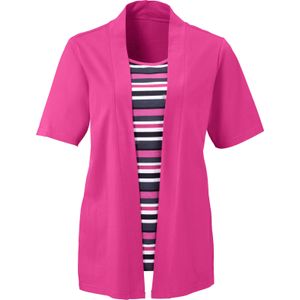 Dames 2-in-1-shirt in pink