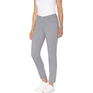 Dames jeans in steengrijs