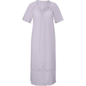 Unikleur - Nachthemd - Lila - Katoen/Modaal
