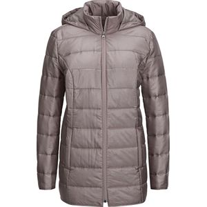 Dames Watté-jack in taupe