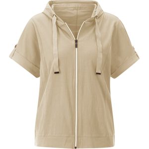 Dames Shirtjasje in beige